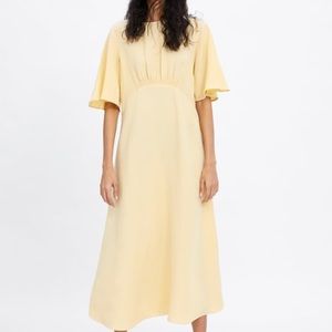 Zara summer linen Dress